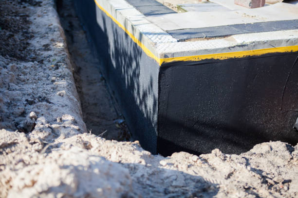 Professional Wet Basement Repair technician working in Fredericksburg, PA